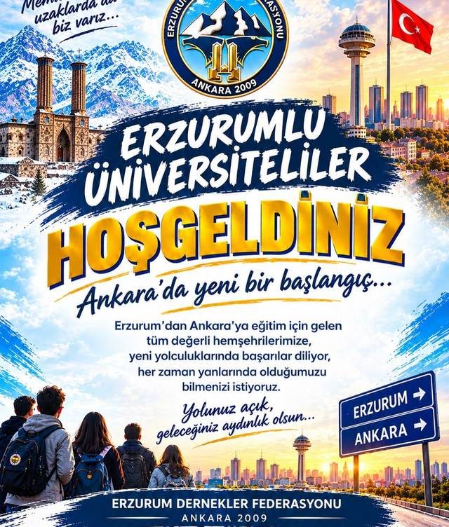 Ankara’ya gelen öğrencilere